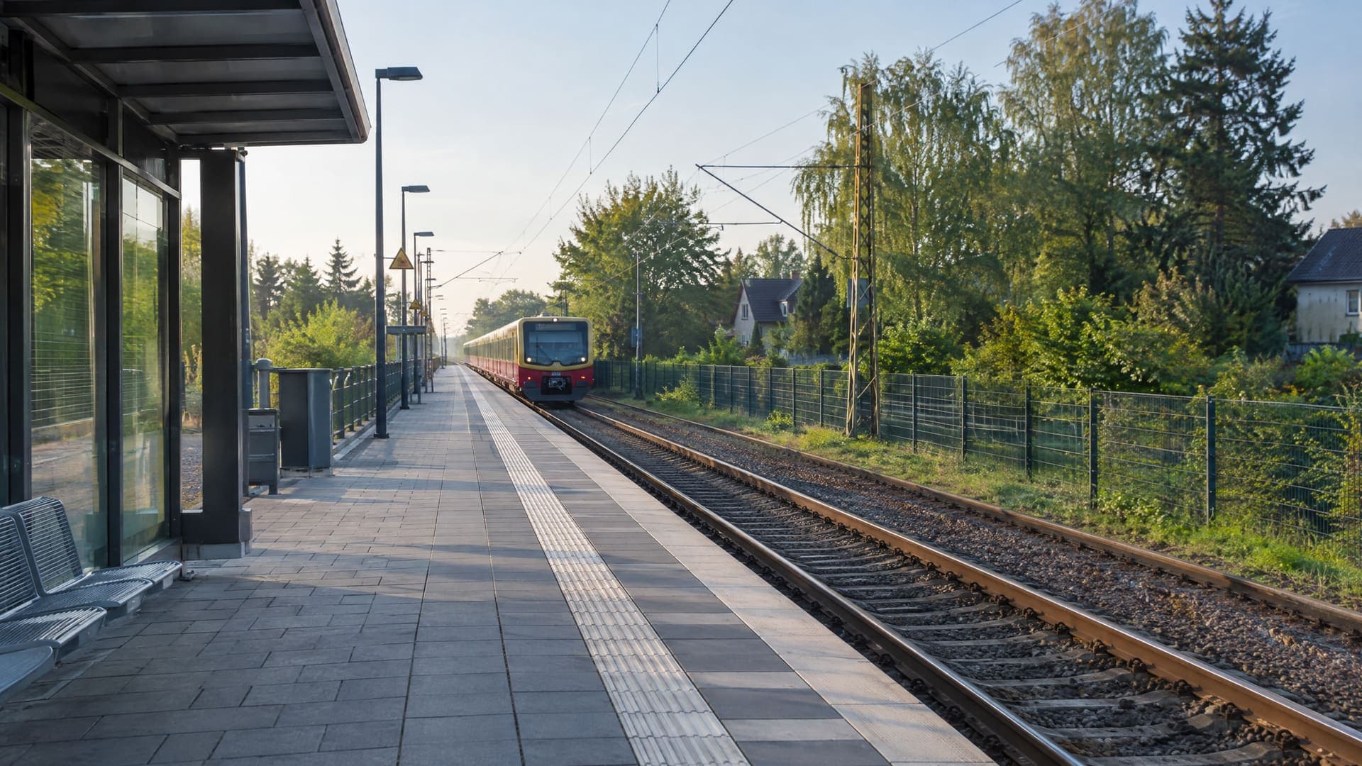 Symbolbild: Straße, Wasser oder Gewerbe, wie man sie in Brandenburg findet, für Hohen Neuendorf